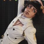 Gibi ASMR Instagram – THE SWEAT OF A LIAR TASTES SWEETER THAN NORMAL ✨✨✨ Bruno vid going up tonight 😩 Bruno’s suit was made by Theomancy Cosplay!