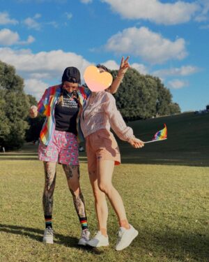 Gibi ASMR Instagram - Atlanta Pride this weekend with some good friends 🥹 it was really really really nice!!!! I even got to give some Gibi viewers some hugs 🥲 and I got James some good stuff as seen in slide 5 hehehe