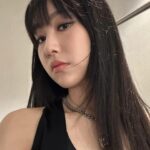 Gigi Yim Instagram - 耶！ 但是想講最後的廣角也太令人震驚了吧😱🤣 但算不算我的影相技術進步了？😂 Outfit: @ysl @_namilia_🖤 Hair: @ziggggie Makeup: @stephenmakeup Stylist: @135.fz