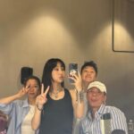 Gigi Yim Instagram - 耶！ 但是想講最後的廣角也太令人震驚了吧😱🤣 但算不算我的影相技術進步了？😂 Outfit: @ysl @_namilia_🖤 Hair: @ziggggie Makeup: @stephenmakeup Stylist: @135.fz