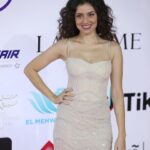 Gihan El Shamashergy Instagram - From yesterday’s red carpet for Abu Saddam at Cairo International Film Festival من العرض الأول للفيلم الجميل جداً 'أبو صدام' في مهرجان القاهرة السينمائي الدولي Thank you @shahiralasheen for this beautiful dress, and thank you @sarah_lasheen & ahmlasheen for all your help and support. I love you. Jewelry @gihan.elshamashergy.jewelry Photos by @ahmedraafat4 @cairofilms