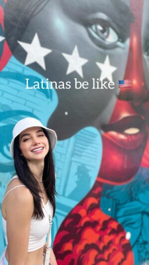 Gimena Gómez Instagram - Latinas be like 🫠🇺🇸
.
.
.
#humor #comedia #latinasbelike #americansbelike #comedy #fun #risa