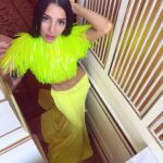 Gina Dirawi Instagram - Good ol’ hosting @dennizpopawards ! Thank you for having me and Thank you @mariabarsoum @sportmax for the vibezzzz🧜🏽‍♀️