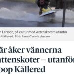 Gina Dirawi Instagram - Vad ska en kvinna behöva göra för att få åka jet-ski utanför Coop?