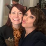 Gina Gershon Instagram - A big Congrats to the charming, funny and ever so lovely @carriepreston and the whole cast and crew for the premiere of #elsbeth last night on #cbs - excited to get to play with you all- see you soon! @elsbethcbs @rking_618 #michelleking