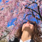 Gina Gershon Instagram - Cherry Blossoms! Its happening!!! You have a few weeks.. Go! It’ll make you feel good. Mother Nature . Nothing like it. 🌸🌸🌸🌸