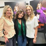 Gina Gershon Instagram - Between 2 Hot Super Talented Chicks….(sigh)….. it was my great pleasure and delight to moderate a discussion with @digitalbloom and @detective_zill for the opening of their wonderful documentary Catching Fire: the story of Anita Pallenberg its out! Go see it or find it on one of the many places ro rent- its a recapturing of a soul- a wild and inspired crazy not always glam life lived - #catchingfire #anitapallenberg @magnoliapics #congrats you@ladies dis a bang up fantastic job! #rockchicks