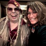 Gina Gershon Instagram - Since it’s Friday…. A little recap frim the other night. Not the best photos but its me and Joni- had to do it. Congrats to @eltonjohn and @bernietaupinofficial for their Library of Congress for Popular Song Honor. Great night of music🎼🎹🎤 Heres my fabulous girls @officialannielennox @brandicarlile @sistastrings ✨✨✨✨✨👏👏👏👏👏❤️❤️