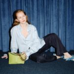 Gina Stiebitz Instagram - So exited to finally be able to share this! I’m so honored to be the face of the @liebeskind_berlin ‘Larger than Life’ SS23 campaign! Still gasping about the amazing day I had shooting this at the end of January with the most glorious team. ❤️‍🔥 *ad