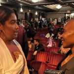 Gina Torres Instagram - Had the extreme pleasure of attending the opening night performance of #TheWiz at The Pantages theater in LA. The talent on the stage is staggering and inspiring from our leads to every single member of the chorus. Expertly directed by @schelewilliams this reimagining of a most beloved musical is a MUST SEE!! I’ll see ya’ll again on BROADWAY! #Ashé #alltheflowers🌹 1)mothers and daughters 2)2Glindas and 1 Legend 3)Gina is always fangirling always in awe always supporting 4) DAYUM GINAAA!!!! 5) when your baby meets a Queen 6) Curtain Call 7) Believe ✨🙌🏽🌹