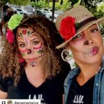 Gina Torres Instagram – What mi hermana @dianamariariva said. We’ll be out here, for as long as we need to be. #Unidas #OnlyLoveIsReal ❤️❤️#Repost @dianamariariva with @use.repost
・・・
Nothing. Just me and my hermana @iamginatorres holding the line. Solidarity. Y Punto. #sagaftra
@latinasactingup 
•
•
#latinasactingup #solidarity #sagaftrastrong #diadelosmuertos