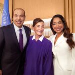 Gina Torres Instagram - The face of someone who’s been sentenced to ✨$14 glowy skin✨I’ll be forever reminiscing about Judge Beauty! From the laughs to the glow, it truly was a one-of-a-kind experience. A touchdown in the world of beauty, if you will 😉