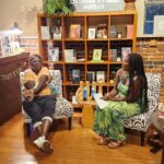 Gina Yashere Instagram - So much fun was had at my local black owned bookstore @octavias_bookshelf, talking #cackhanded with my fellow @bobheartsabishola writer @ibet_inyang, . If you live locally, go see them & grab a signed copy! Or you can get a personally signed copy at ginayashere.com Or listen on @audible GET TO IT! Happy Sunday!