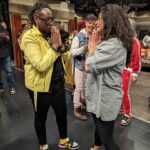 Gina Yashere Instagram - This week I said an emotional goodbye to my life changing show @bobheartsabishola. 5 years ago, a meeting with Chuck Lorre changed the course of my life & career, & myself and a talented group of people wrote 95 episodes of groundbreaking TV, brought to life by a most amazing team of people, from the cast, to directors ,costume, lighting, grips, set dressers, and props. We became a family, & I will miss them all. Creating & playing Kemi was the greatest of honours. I loved every second of it & I'll miss her SO MUCH. I will take what I've learnt & hopefully create more stories while also helping my friends do the same. This isn't the end. Just a new beginning. I thank you all for your support, and I'm forever grateful. ONWARDS & UPWARDS