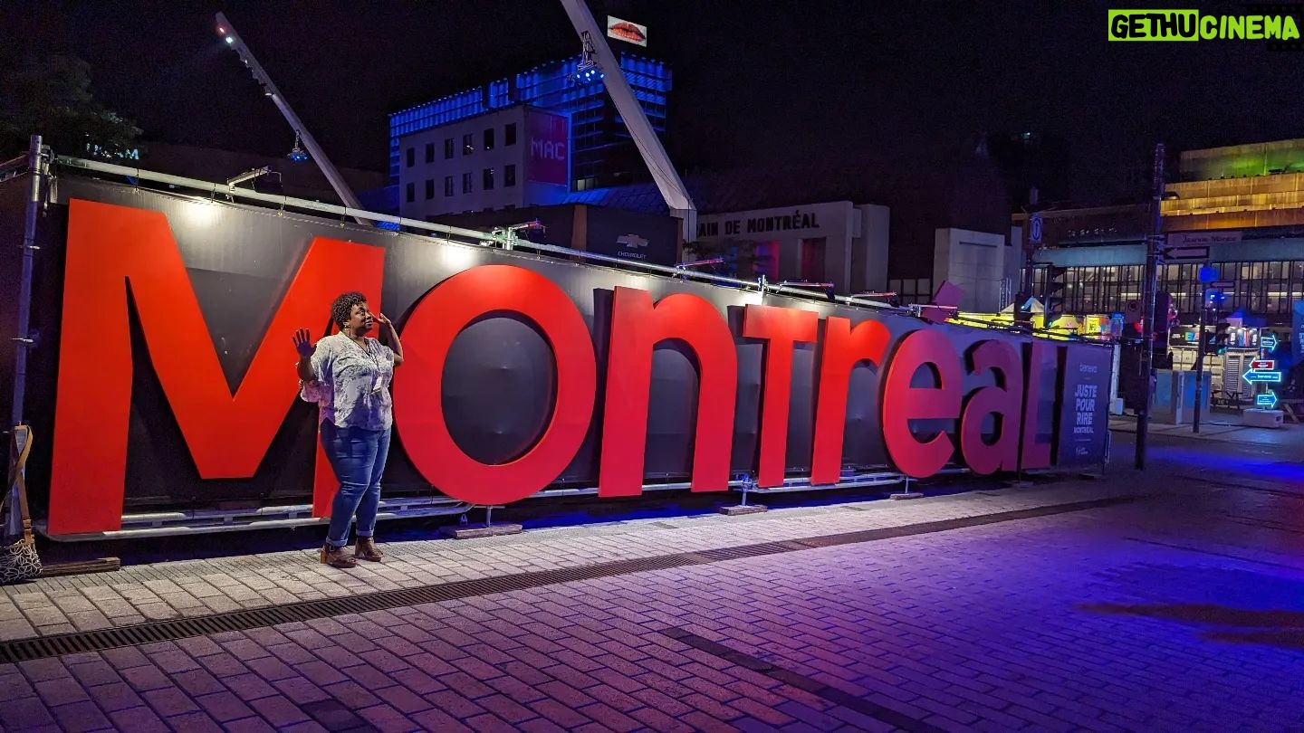 Gina Yashere Instagram - Montreal! I came, I conquered, I partied like I wasn't a stiff kneed old woman, & I left! Thanx to all of you who came out to see me on the Brit(ish) show, & my 2 #thewomankingofcomedy nights. I'd almost forgotten how much I love this artform of Stand up. Only 3 more dates of this whirlwind tour! TORONTO PORTLAND LOS ANGELES GET YOUR TICKETS! DON'T ASK ME SHIT!! GINAYASHERE.COM FOR DEETS #thewomankingofcomedy