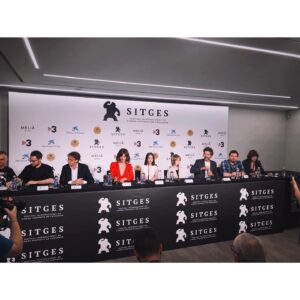 Ginevra Francesconi Instagram - 6.10.2019
Press conference for #sitgesfilmfestival #TheNest