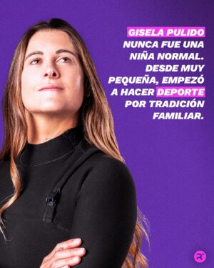 Gisela Pulido Instagram - 💙 La mejor prohibición de su vida.

Gisela Pulido será la primera representante española de la historia en Fórmula ‘kite’ en los Juegos Olímpicos de París 2024. 

📌 Una modalidad que se estrenará por primera vez.

Después de años de lucha, podrá cumplir su sueño olímpico con la cabeza bien alta.

🤝 @miravia 

#cabezabienalta