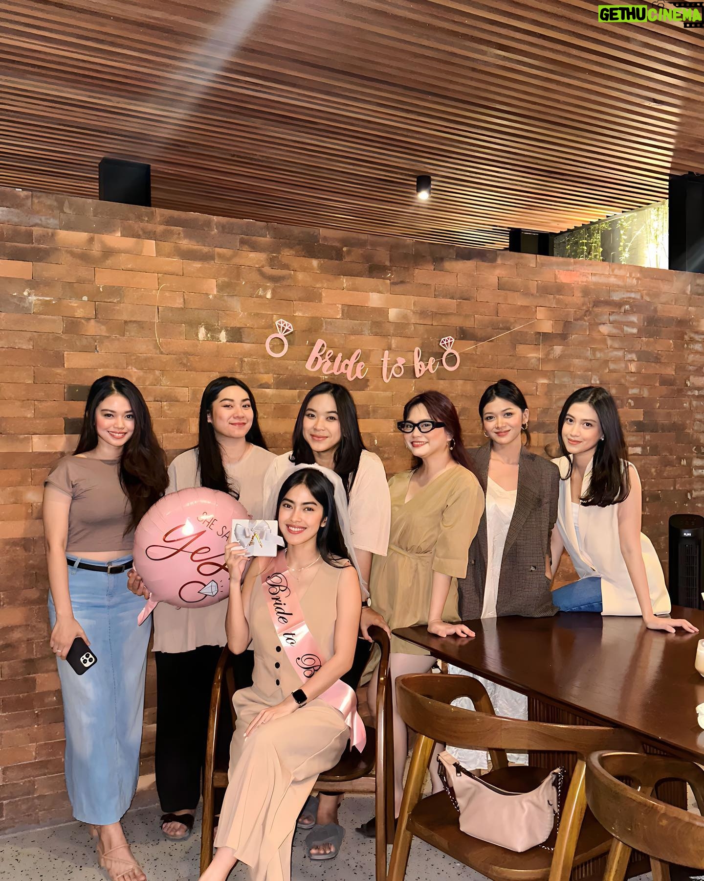 Gita Sucia - 3 Likes - Some of us are officially Mrs now 😁👰🏻♀️ #bacheloretteborongan