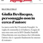 Giulia Bevilacqua Instagram - Su @rollingstoneitalia una chiacchiera davvero piacevole e divertente con la Del Zanno 😜❤️ (@kinechia non vedo l'ora di fare la prossima...) Per parlare del Metodo Fenoglio e di tanto altro. Grazie @kinechia @rollingstoneitalia @othersrl @vaneboz @la_sara_kane @mirkomorelliphoto @simonebelliagency @giulialuciani_mua @luigisiciliano86 @sandroparis