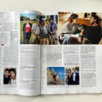 Giulia Bevilacqua Instagram - Grazie @thatsfabofficial , da ieri in edicola, per questo spazio e per questa bella chiacchierata, in cui si parla di #pareparecchioparigi di @leonardo_pieraccioni (ancora al cinema per chi se lo fosse perso) e di tanto altro... anche dell'importanza della noia! Grazie @othersrl @la_sara_kane @vaneboz (press and styling) @mirkomorelliphoto (photo) @simonebelliagency @giulialuciani_mua @lu_cirino (make-up and hair) @ferragamo (Total Look) @sonolucadini @vcassieri