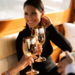 Giulia Bevilacqua Instagram - È sempre una bellissima emozione venire al Festival di Venezia. Aver potuto brindare all’80esimo compleanno, il giorno di apertura, di questo Festival così importante e a me così caro, sin da bambina, è un dono speciale. Grazie grazie grazie @moetchandon #moetchandon #ToastWithMoet #adv