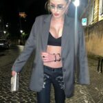 Giulia Elettra Gorietti Instagram – Last night dinner in Rome
Bag @twentyfourhaitch 
Jewels @giuseppinafermigioielli 
🩷 
.
.
.
.
.
.
#dinner #rome #moonasianbar #nightout #actress #italian #german