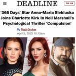 Giulia Elettra Gorietti Instagram – Sono felice di annunciarvi che farò parte del cast principale di COMPULSION!
Sognavo di fare un thriller/horror da sempre e poi con un team così speciale! @neilmarshall_director @charlottekirkofficial @anna_maria.sieklucka @mcgowanzach #harveydean 
.
I am happy to announce that I will be part of the main cast of COMPULSION!
I’ve always dreamed of making a thriller/horror and then with such a special team!

.
.
.
.
.
.
#movie #actress #cinema #love #news #action #italianactress #compulsionmovie #compulsion #thriller #horror #happy #malta #set