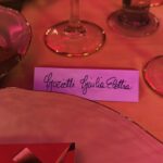 Giulia Elettra Gorietti Instagram - Yesterday night @pinkoofficial 🩷⭐️ . . . . . #pinko #palazzoruspoli #pinkoofficial #actress #christmasdinner #friends #goodvibes #roma