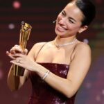 Gizem Emre Instagram – Glückwunsch an alle Gewinner des @filmpreis!Es war mir eine ehre ein Teil des Moderations Ensemble zu sein ✨