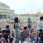 Gladys Tsai Instagram - 主持矽品四十週年運動家庭日☀️ 頂著32度的艷陽被大家的熱情融化～ 好多爸爸媽媽帶著小朋友來相認 「她就是你最喜歡看的蔡主秘阿！」 是不是要穿星攻略招牌小洋裝比較好認😆 #回家曬傷但心是熱的 #love #life #lifestyle #host #mc #sport #ootd #cute #工作 #生活 #日常 #主持 #主持人 #運動 #家庭日