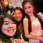 Gladys Tsai Instagram - 主持MG汽車表揚大會🎤 終於和超久不見的情歌王子勢安同台啦！ 再拚一週就要過春節啦～～ 感恩每個工作上幫助我一起合作的夥伴們🥰 💄 @yunnietang_makeup #love #life #work #ceremony #singer #dress #mc #host #car #生活 #工作 #日常 #主持 #主持人 #典禮