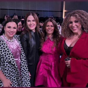 Gloria Calderón Kellett Instagram - ✨ Last night was a celebration of sisterhood honoring America, Linda and Eva at the @womeninfilmla 50th anniversary gala. 🌟 In that room, I felt a magical shift that comforted my soul – a tangible affirmation that WE are doing the thing, and we're doing it together. 🤝 Grateful beyond words for the kind, passionate, and talented women who stand by my side, making every moment brighter. Here's to the power of unity and the beautiful journey ahead! 🎉💖 #Sisterhood #TogetherWeRise ✨