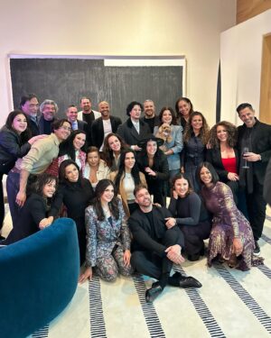 Gloria Calderón Kellett Instagram - Had an incredible night engaging with the Vice President, discussing vital issues that matter to my community. Grateful for this opportunity to gather.