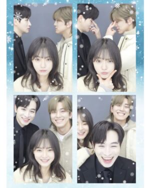 Go Bo-gyeol Instagram - 네컷 사진 찍을 때 조차 눈싸움을 하는 찐케미
 #사감재 와 #램브러리 😂
그리고 함께한 우리 귀여운 달팀 고마워요💘🌛 

오늘밤 10시 30분 #tvN #성스러운아이돌 
#theheavenlyidol 
스트리밍은 #tving