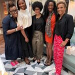 Golda Rosheuvel Instagram - Such an honour to Celebrate @realdeniselewis, and @beverleyknight. Women coming together to show love and support for one another. @botanica_kensington @100queensgate Thank you for having us. @monsoon @moltonbrown showing the love. Big up @karasmith11 for bringing us all together. The love is real. 💋