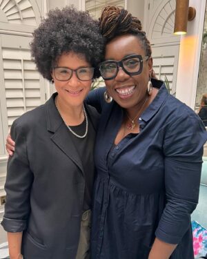 Golda Rosheuvel Instagram - Such an honour to  Celebrate  @realdeniselewis, and @beverleyknight. Women coming together 
to show love and support for one another. 

@botanica_kensington 
@100queensgate Thank you for having us.

@monsoon
@moltonbrown showing the love. 

Big up @karasmith11 for bringing us all together. The love is real. 💋