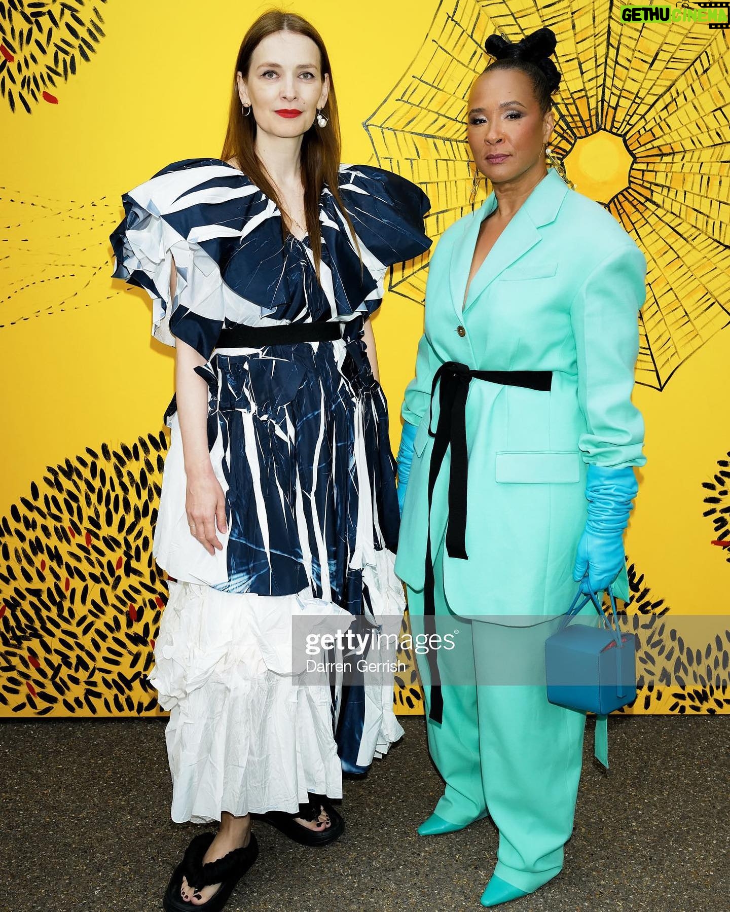 Golda Rosheuvel Instagram - An incredible evening spent at ‘The Serpentine Summer Party’ with the Such inspiring women @roksandailincic and @archhades, @sumi_v Thank you @serpentineuk summer is officially here. Wearing @roksandailincic Hair: @luciajosephine_ Makeup: Martina Romeo for @maccosmetics