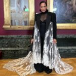 Golda Rosheuvel Instagram - LFW @harris_reed fabulous show @tate What a joy to celebrate this exquisite Designer. Storytelling at its finest. Thank you for having me.❤️ Hair: @dionnesmithhair Makeup: @kennethsohmakeup Wearing: @harris_reed