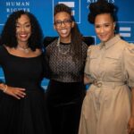 Golda Rosheuvel Instagram – About last night…. @humanrightscampaign 
Gave us a night to remember! 
Reunited with @jbayleaf ❤️

The Giants in the room.
The women who have shaped my life and soooo many others.
@shondarhimes @hrcpresident @therealdebbieallen 
@lenawaithe 
@phyliciarashad 
@dgcomedy 

We see you.

We Thank you.

#lgbtq community 
#allyship