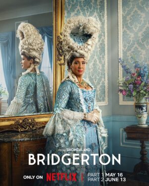 Golda Rosheuvel Instagram - It seems the Queen has reserved her finest fashions for the upcoming social season. After all, diamonds are not the only things that sparkle. Bridgerton Season 3: Part 1 arrives May 16, only on Netflix.