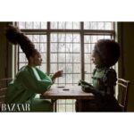 Golda Rosheuvel Instagram - Cover shoot for @bazaaruk with @india_amarteifio ❤️ Queen Charlotte a Bridgerton Story is now out on @netflix @netflixuk Wearing @simonerocha_ EIC lydiasmag Photography @lucbraquet Styling @mirandaalmond Creative Director @tom_houseofusher Fashion Director @avrilmair Picture Director @izzyparrylewis Talent Director @lottielumsden Talent Editor @olivia__blair Makeup @kennethsohmakeup Hair @dionnesmithofficial Interview @charlotteabrook Prop Stylist @vicente_ben_design Picture Researcher @_abiihollister Fashion Assistant @crystallecox Location @historicroyalpalaces @kewgardens #queencharlotte @bridgertonnetflix #goldarosheuvel