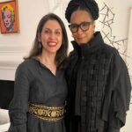 Golda Rosheuvel Instagram - London Gallery Weekend with @bazaaruk Nothing beats Art and Good Friends @daniellismore @kloss_films @roksandailincic @marcellastylist Nazanin Zaghari-Ratcliffe ❤️ Hair @dionnesmithhair Makeup @joyadenuga Photographer : @oliverholms @bazaaruk @LondonGalleryWeekend with @xerjoff