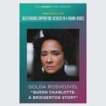 Golda Rosheuvel Instagram – I have no words. 

May be one…Grateful. 

Thank you @naacp 

Congratulations to all the nominees.