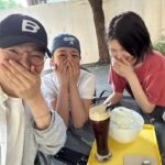 Gong Min-jeung Instagram - 내 배꼽도둑들 🍎