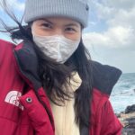 Gong Min-jeung Instagram - 새해 복 많이 받으세요! 한라산의 새하얀 깨끗한 기운 담아 전합니다. 제주 with 새벽