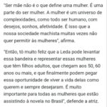 Grace Gianoukas Instagram - Obrigada Daniel Ortiz, @fredmayrink @danielrangel @thiagomartins @cristinapereiraatriz @_anahikari @daphnebozaski @ana_carbatti @crisvianna @arletesallesoficial @raphaellogam @sabrimsmoreira @kelfurman, a todos os meus colegas de elenco, direção e equipe. A Leda é resultado não só do meu trabalho de atriz, mas do trabalho de muitos profissionais que ajudam a construir a personagem diariamente, autor, colaboradores, diretores, pessoal do figurino, caracterização, cenografia, câmeras, áudio, edição, produção e tantas outras áreas... todos nós estamos dando o nosso melhor pra entregar pra vocês entretenimento, emoção, reflexão, alegria e gargalhadas. Trabalhamos juntos pois #famíliaétudo Matéria completa que saiu na @noticiasdatvoficial #freeleda #tvglobo