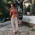 Grace Van Patten Instagram – I 💙rice cakes and my Bleusalt sweatpants, y’all need a pair