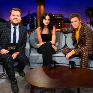 Grace Van Patten Instagram - H0LY $H!T!!!!!!! 
🤩😂🤯🫠🤭😮‍💨🫣🫶👻🕺🏼
@latelateshow 
@j_corden 
#latelateshow