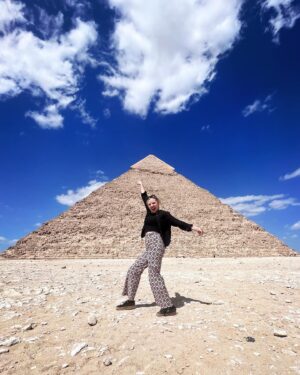 Gracie Dzienny Instagram - Spent the week eating dessert in the desert 🐪 In awe of Cairo- the beauty, the history, the kindness of the people we met along the way. Big wow!
