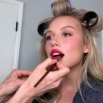 Gracie Dzienny Instagram - Painting the town red with @reformation 💋
